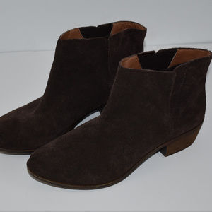 Lucky Brand Benissa Suede Ankle Boots